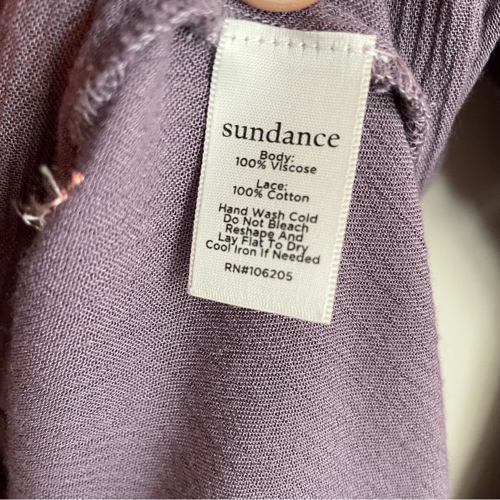 Sundance Anastasia Floral Embroidered Kimono in Dusty Purple Boho Size Small - Picture 7 of 16
